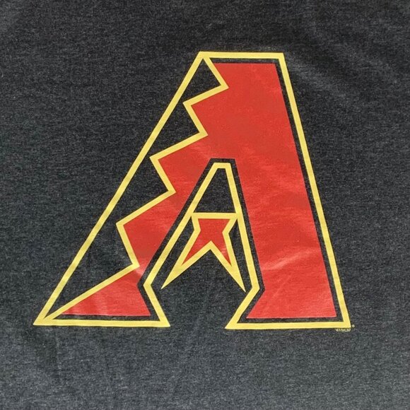 Arizona Diamondbacks MLB Charcoal Gray 47 Brand Short Sleeve Shirt Mens Large - Picture 2 of 5